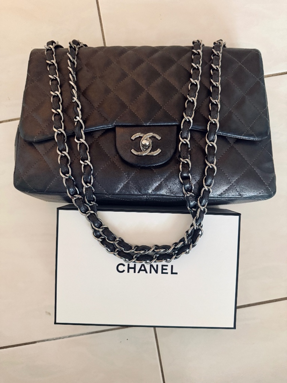 FINAL SALE - Authentic Chanel classic flap
